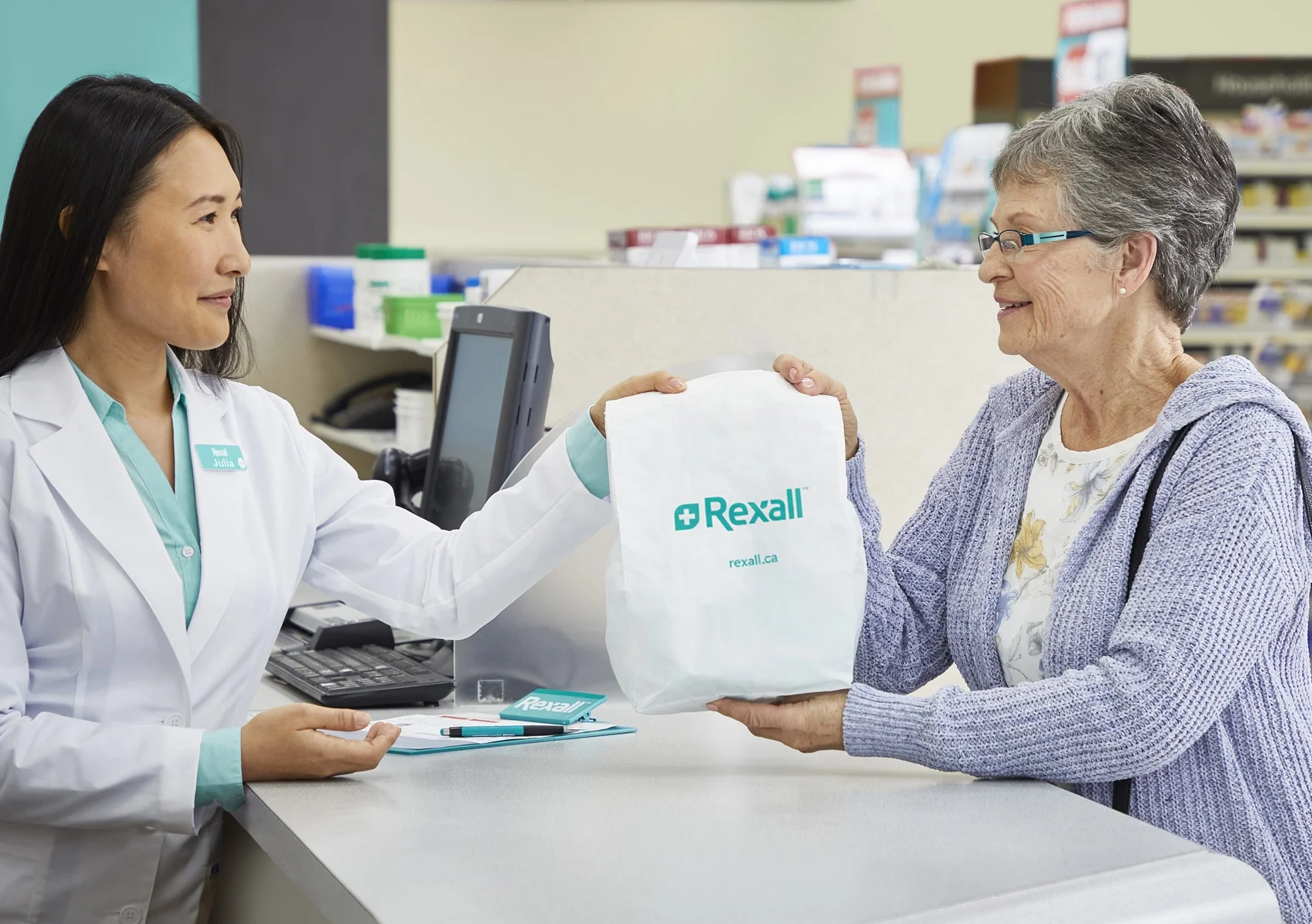 Pharmacist providing personalized care to patient