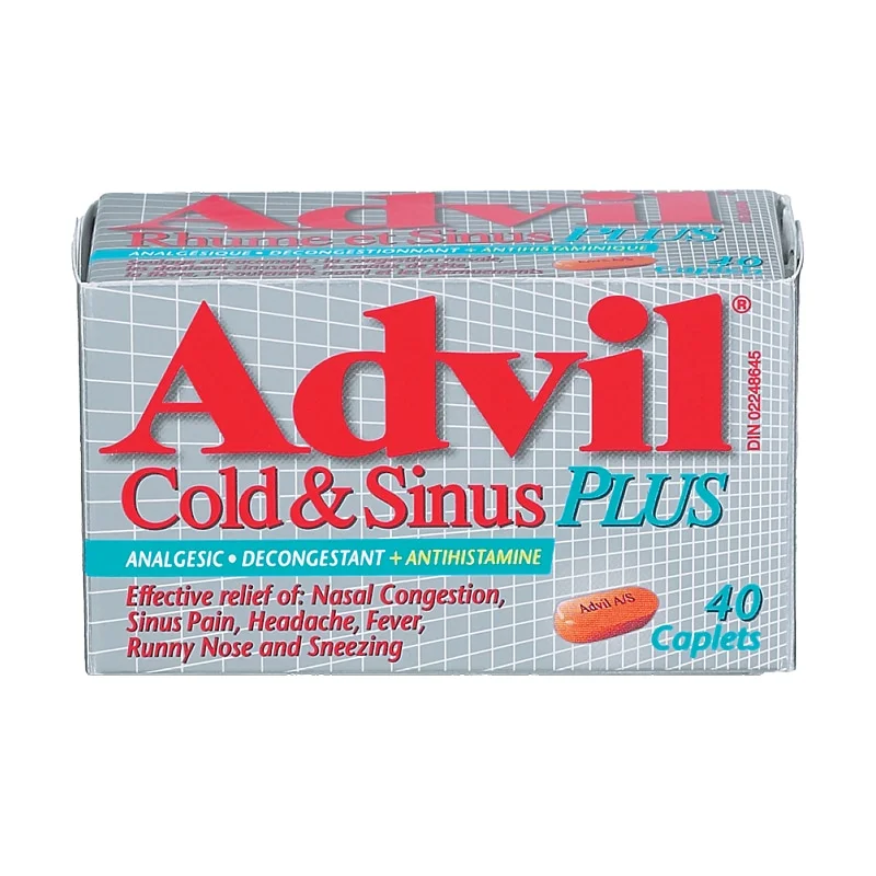 Advil Cold & Sinus PLUS Caplets