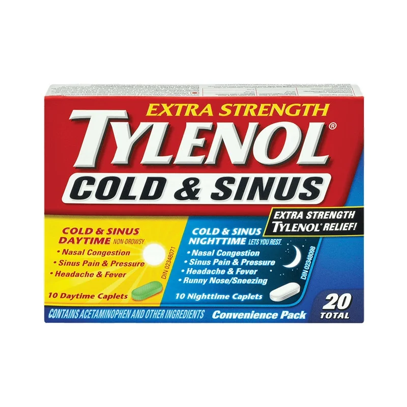 Tylenol Extra Strength Cold & Sinus Day & Night Caplets