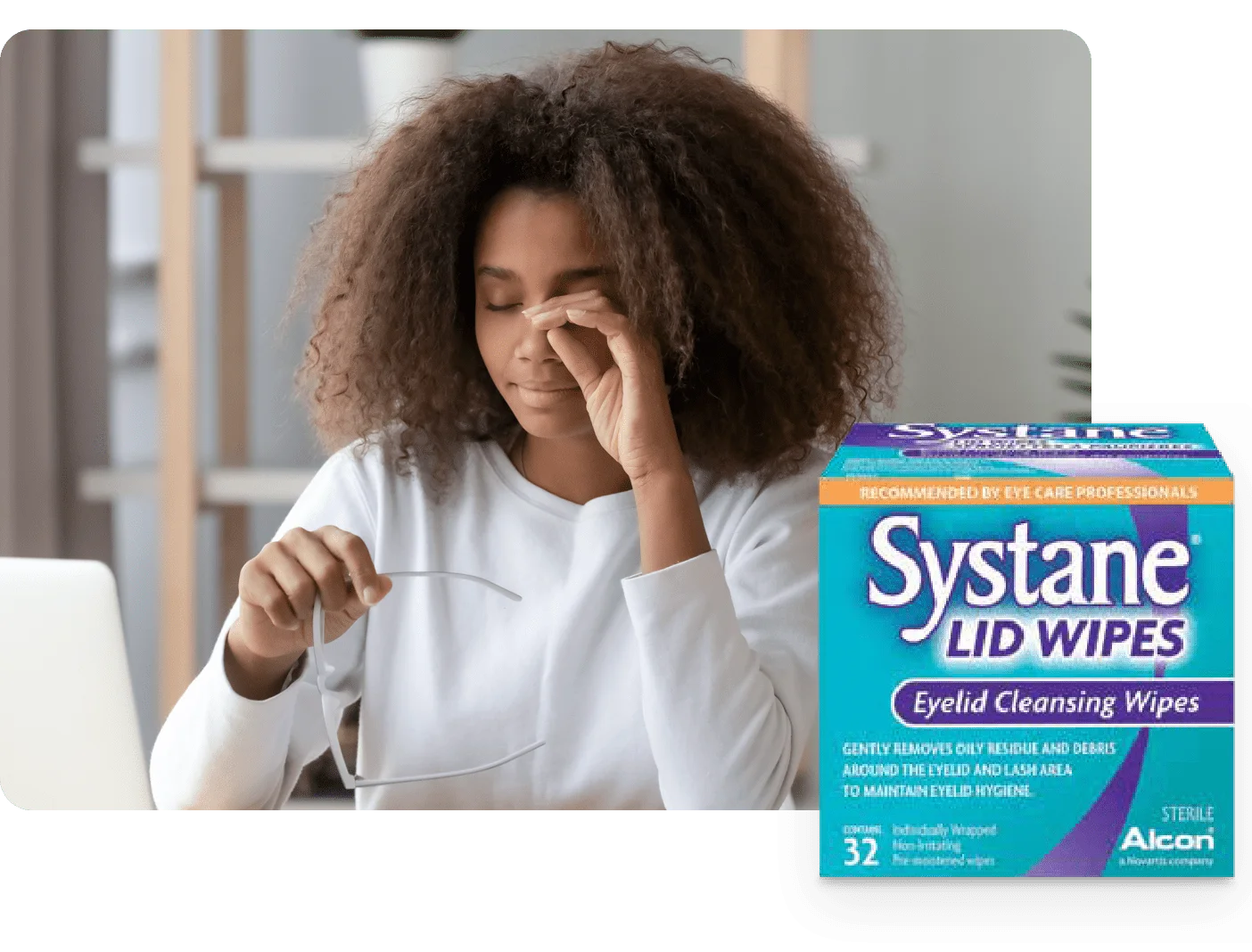 Establishing a lid hygiene routine