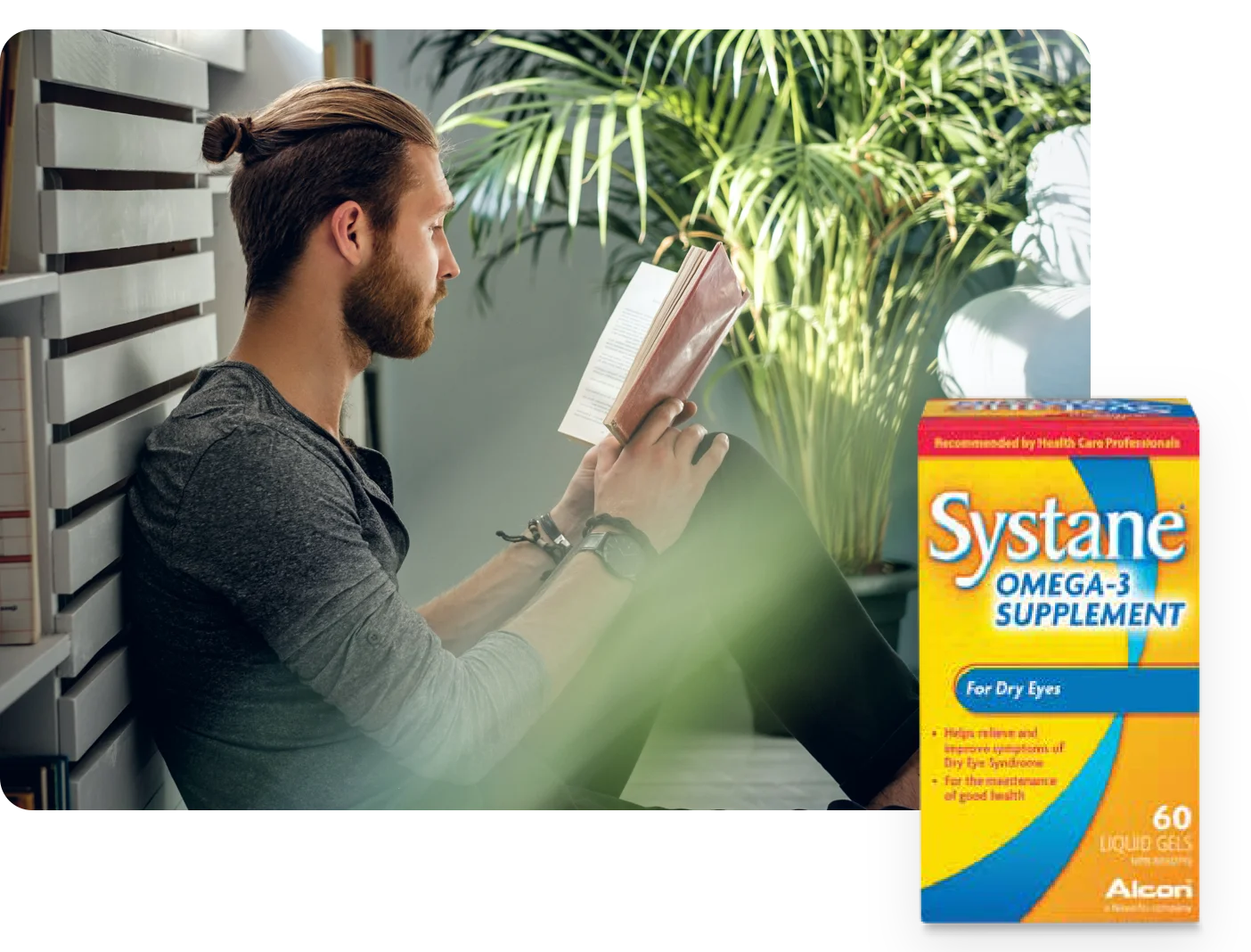 Omega-3 supplements can improve the signs and symptoms of dry eye