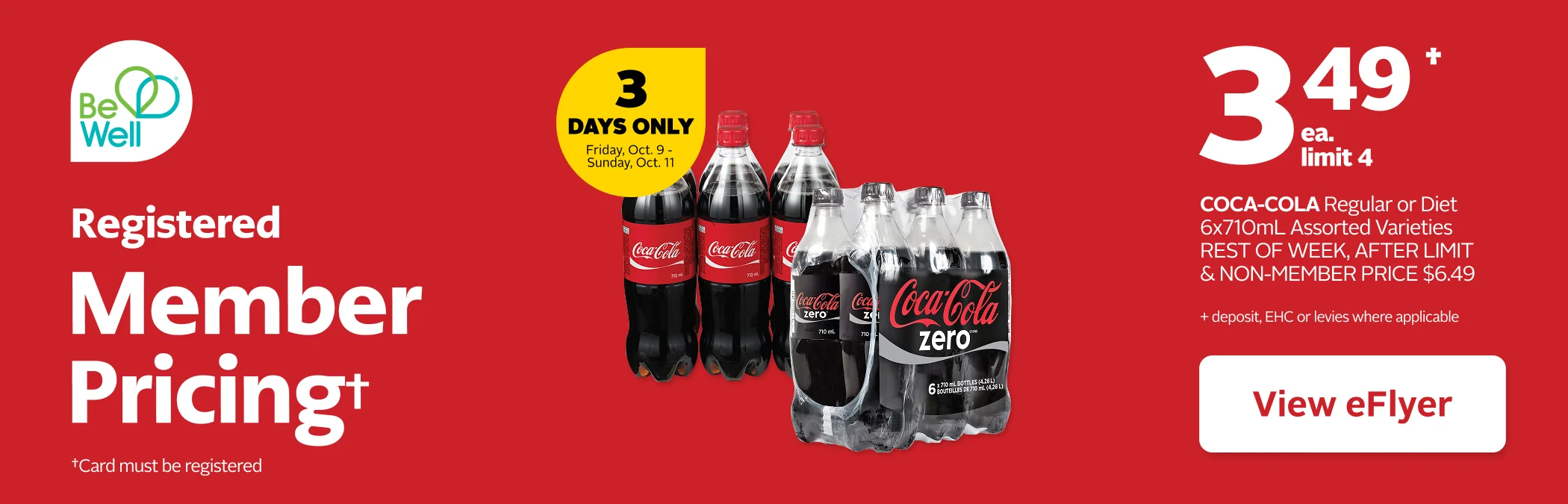 Registered Member Pricing