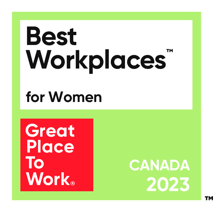 Best Workplaces for Women. Great Place To Work. Canada 2023
