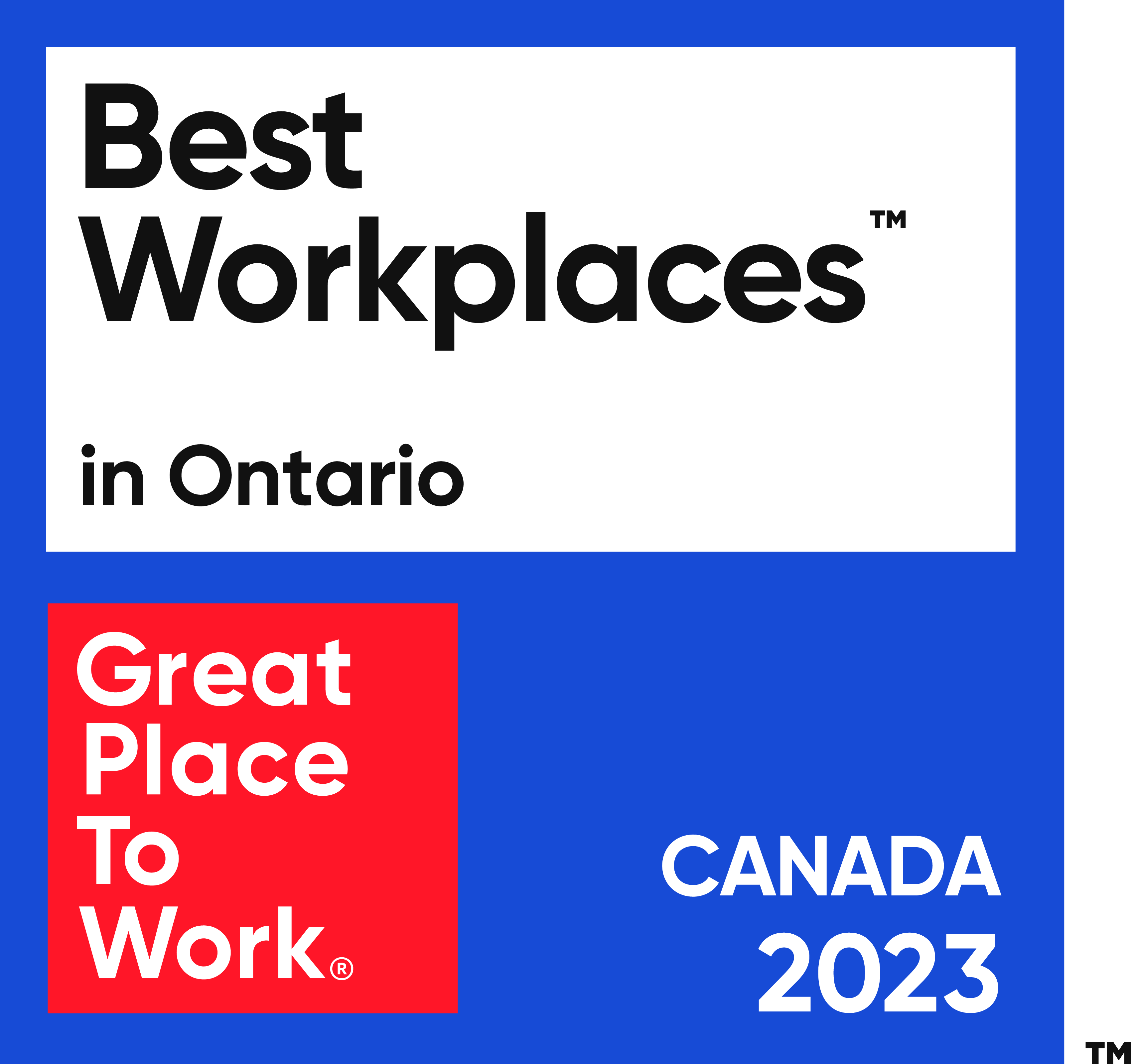 Best Workplaces in Ontario. Great Place To Work. Canada 2024